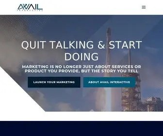 Availinteractive.com(Avail Interactive Group) Screenshot