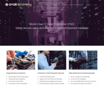 Availrecovery.com(Avail Recovery) Screenshot