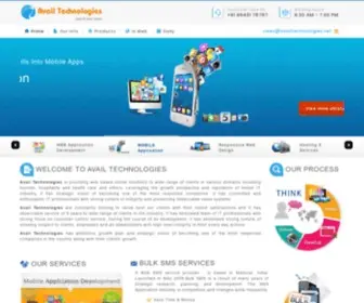 Availtechnologies.net(Web Design in Madurai) Screenshot