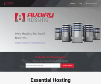 Avairyhosting.com(Fast, Reliable Web Hosting) Screenshot
