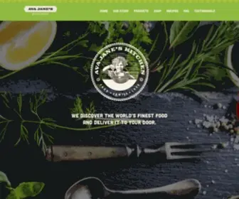 Avajaneskitchen.com(Ava Jane's Kitchen) Screenshot