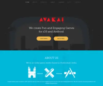 Avakaigames.com(Indie Game Studio & Publisher of Mobile Games) Screenshot
