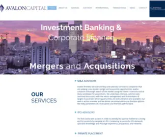 Avalon-Capital.com(Avalon Capital) Screenshot