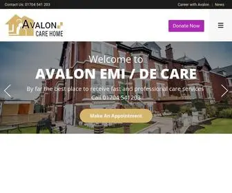 Avalon-Care.co.uk(By far the best place to fast and professional care services) Screenshot