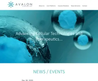 Avalon-Globocare.com(Avalon Globocare) Screenshot