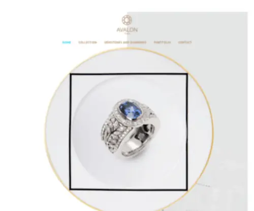 Avalon-Swiss.ch(Fine hand crafted jewelry expertly made in Switzerland) Screenshot