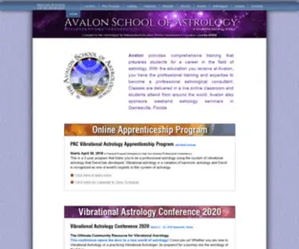 Avalonastrology.com(Avalon School of Astrology) Screenshot