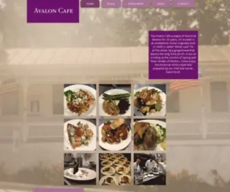 Avaloncafeweston.com(Avalon Cafe Weston) Screenshot