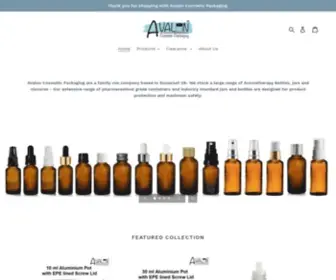 AvaloncosmeticPackaging.co.uk(Avalon Cosmetic Packaging) Screenshot