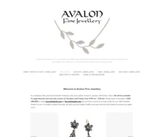 Avalonfinejewellery.com(Avalon) Screenshot