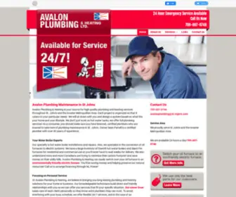 Avalonplumbing.ca(Avalon Plumbing & Heating Ltd) Screenshot