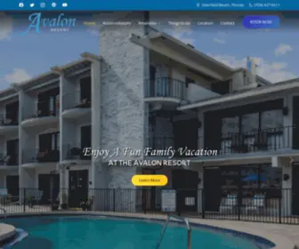 Avalonresortfl.com(Avalon Deerfield Beach Resort) Screenshot