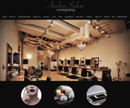 Avalonsalon.com(Avalon Salon Company) Screenshot