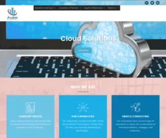 Avalonsoftwareservices.com(Evolving Technologies) Screenshot