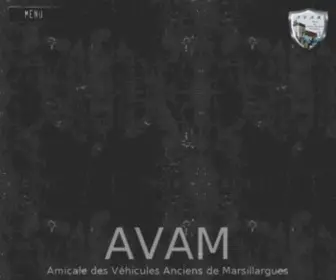 Avam.info(L'Avam est l'Association des Véhicules AnciensMarsillarguois. Notre association a pour but) Screenshot
