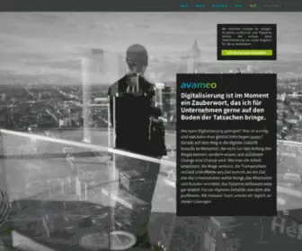 Avameo.de(The digital experts) Screenshot