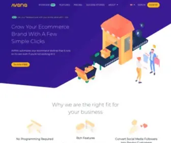 Avana.asia(Our commerce platform) Screenshot