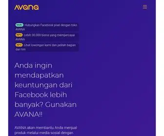 Avana.id(Buat Website Toko Online Hanya 5 Menit) Screenshot