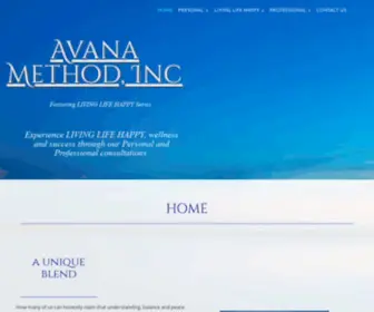 Avanamethod.com(Avana Method) Screenshot