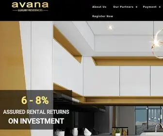 Avanaresidences.com(Buy Property) Screenshot