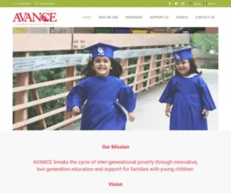 Avance-Dallas.org(AVANCE-NTX) Screenshot