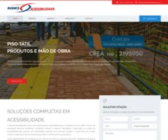 Avanceacessibilidade.com.br(Acessibilidade Soluções e Mão de Obra) Screenshot