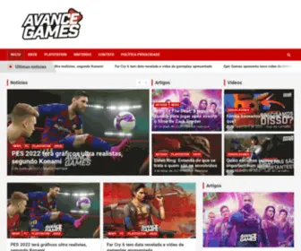 Avancegames.com.br(Avance Games) Screenshot