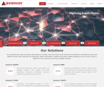 Avancersys.com(WMS) Screenshot