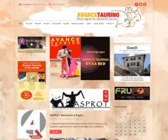 Avancetaurino.com(Avance Taurino) Screenshot