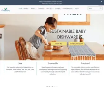 Avanchy.com(Eco-Friendly Baby Dishware for Sustainable Parenting) Screenshot