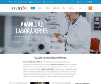 Avancurelabs.com(AVANCURE LABS) Screenshot