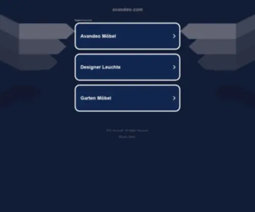 Avandeo.com(avandeo) Screenshot