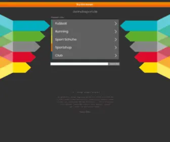 Avandosport.de(Dit domein kan te koop zijn) Screenshot