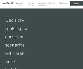 Avanetix.io(Enterprise Applications) Screenshot