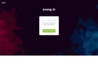 Avang.tv(Contact with domain owner) Screenshot