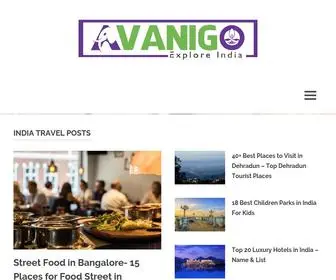 Avanigo.com(Explore India) Screenshot