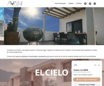 Avanimx.com.mx(Live Different) Screenshot