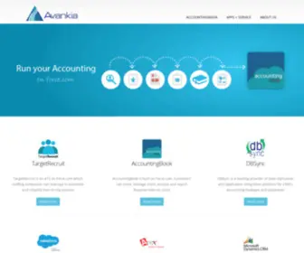 Avankia.com(Leaders in Cloud Computing Technology) Screenshot
