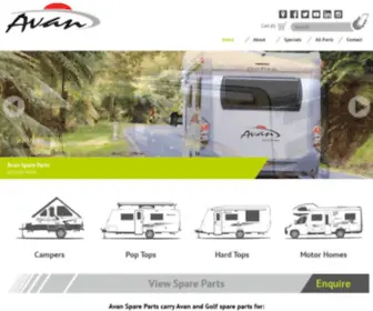 Avanspareparts.com.au(Avan Spare Parts) Screenshot