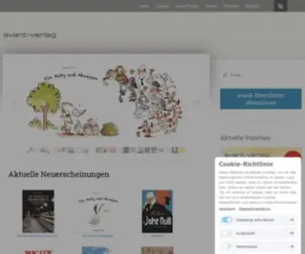 Avant-Verlag.de(Startseite) Screenshot