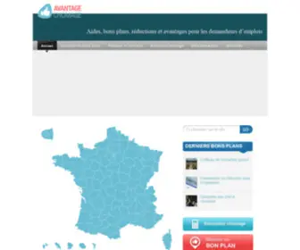 Avantage-Chomage.com(Bons plans chômeur) Screenshot