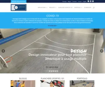 Avantagesport.com(Planchers sportifs) Screenshot