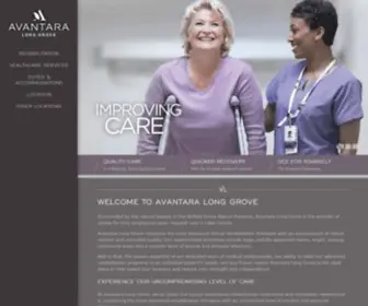 Avantaralonggrove.com(Avantara Long Grove) Screenshot