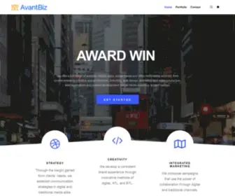 Avantbiz.com(Web Design Penang) Screenshot