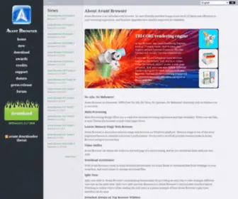 Avantbrowser.com(The full) Screenshot