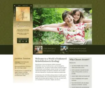Avantecenters.com(Avante Group) Screenshot
