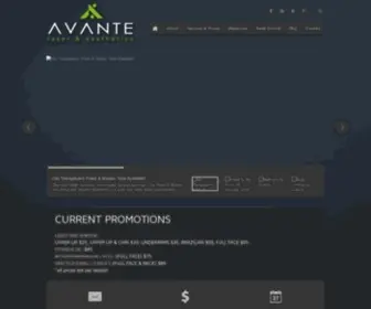 Avantelaser.com(Burnaby's Premiere Award) Screenshot