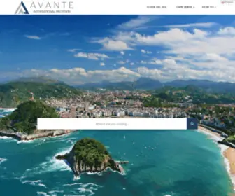 Avanteproperty.com(Avante International Property) Screenshot