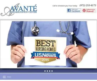 Avanterc.com(Call to Schedule your tour today) Screenshot