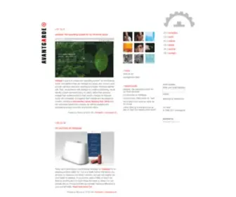 Avantgarde.com(Avantgarde // home) Screenshot